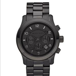 Michael Kors black ion men’s stainless steel watch